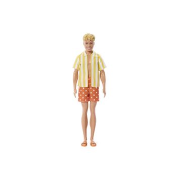 Barbie JJN66 Fashionistas 65. Yıl California Dream Sörf Yapan Ken Bebek