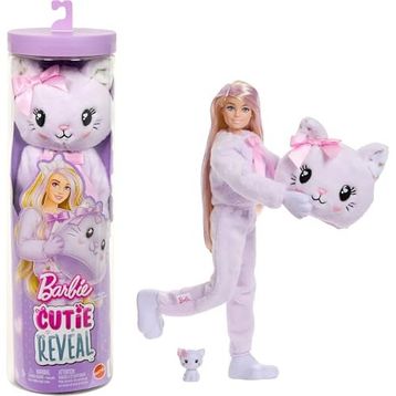 Barbie JJP64 Cutie Reveal Serisi Kedicik
