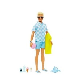 Barbie Ken HPL74 Plaj Günü Bebeği
