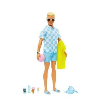 Barbie Ken HPL74 Plaj Günü Bebeği