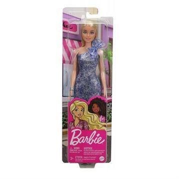 Barbie Mavi Pırıltılı Elbise
