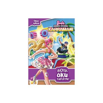 Barbie Video Oyunu Kahramanı Boya Oku Yapıştır - kollektif