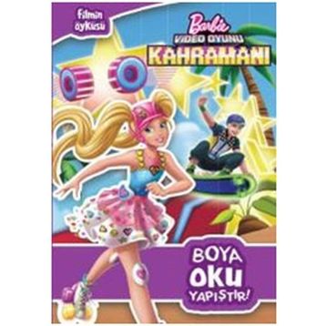 Barbie Video Oyunu Kahramanı Boya Oku Yapıştır - kollektif