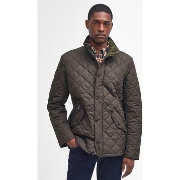 Barbour Chelsea Kapitone OL51 Yeşil Erkek Ceket