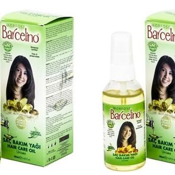 Barcelino Doğal Bitkisel 2x50 ml Saç Bakım Yağı