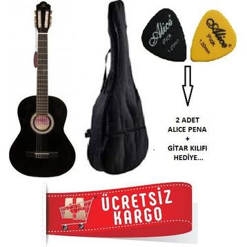 Barcelona LC 3900 BK Siyah Klasik Gitar