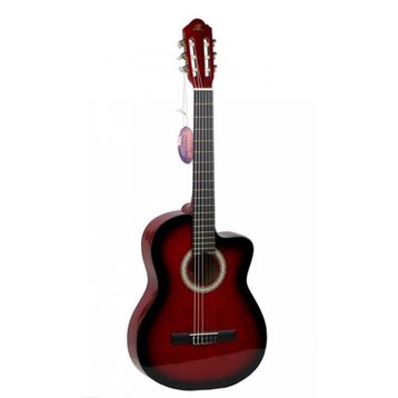 Barcelona LC 3900 CRDS Cutaway Kırmızı Sunburst Klasik Gitar