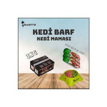 Barftr Barf 3 kg Kedi Maması