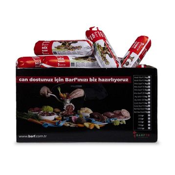 Barftr Mix Barf Salam Paket 20 kg Köpek Maması