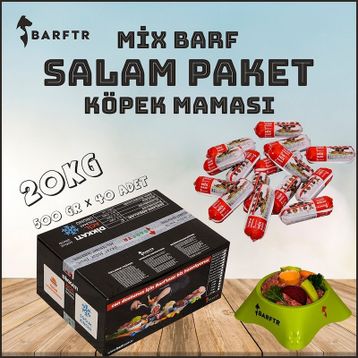 Barftr Mix Barf Salam Yetişkin 40x500 gr Köpek Maması