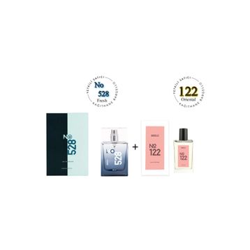Bargello 122 EDP 50 ml Kadın Parfüm + 528 EDP 50 ml Erkek Parfüm