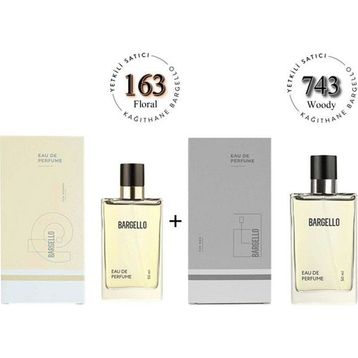 Bargello 163 Floral EDP 50 ml Kadın Parfüm + 743 Woody EDP 50 ml Erkek Parfüm Seti