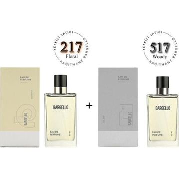 Bargello 217 Floral EDP 50 ml Kadın Parfüm + 517 Woody EDP 50 ml Erkek Parfüm Seti