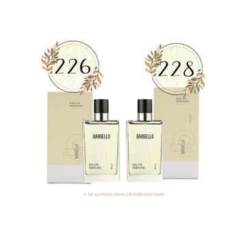 Bargello 226 Oriental EDP 50 ml Kadın Parfüm + 228 Oriental EDP 50 ml Kadın Parfüm