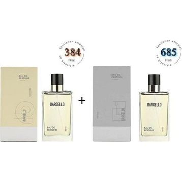 Bargello 384 Floral 50ml +685 Fresh 50 ml EDP Kadın- Erkek Parfüm Seti