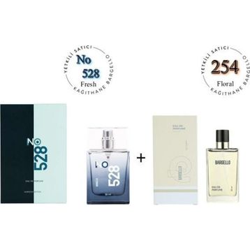 Bargello 528 EDP 50 ml Erkek Parfüm + 254 EDP 50 ml Kadın Parfüm