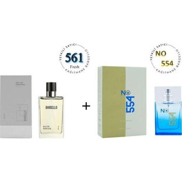 Bargello 561 EDP 50 ml Erkek Parfüm + 554 EDP 50 ml Erkek Parfüm