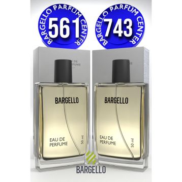 Bargello 561 Fresh 50 ml + 743 Woody 50 ml EDP Erkek Parfüm Seti