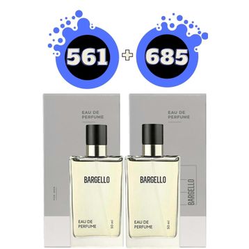 Bargello 561 Fresh 50ml + 685 Fresh 50 ml EDP Erkek Parfüm Seti
