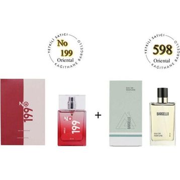 Bargello 598 EDP 50 ml Unisex Parfüm + 199 EDP 50 ml Unisex Parfüm