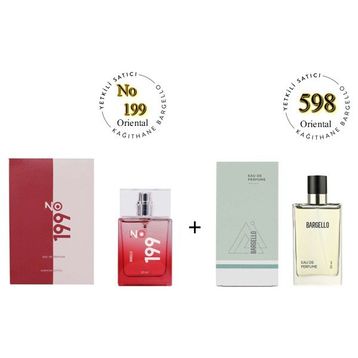 Bargello 598 EDP 50 ml Unisex Parfüm + 199 EDP 50 ml Unisex Parfüm