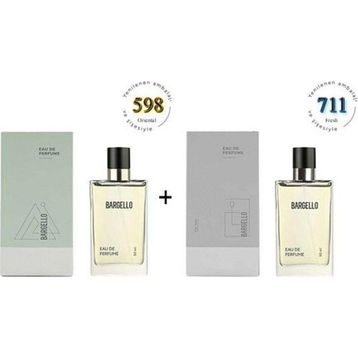 Bargello 598 EDP 50 ml Unisex Parfüm + 711 EDP 50 ml Erkek Parfüm Seti