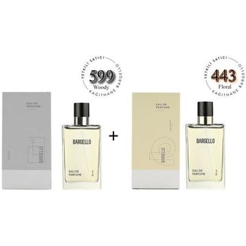 Bargello 599 Floral 50 ml Kadın + 443 Woody 50 ml Erkek Parfüm Seti