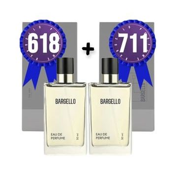 Bargello 618 Oriental 50 ml + 711 Fresh 50 ml EDP Erkek Parfüm