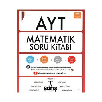 Barış Yayınları Ayt Matematik Soru Bankası