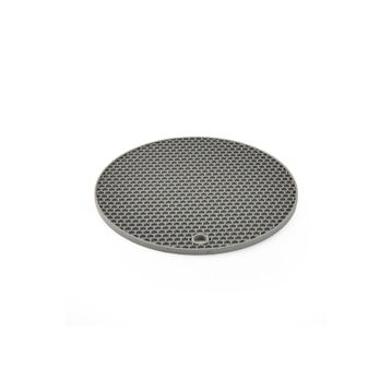 Baroness Gri 17.5 cm Silikon Yuvarlak Nihale