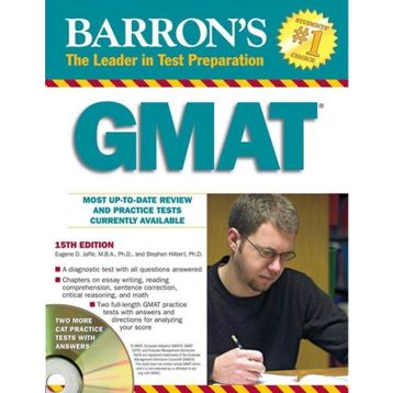 Barron’s GMAT with CD-ROM - Boby Umar Carl S. Pyrdum