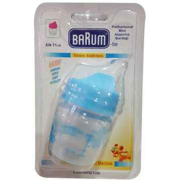 Barum Polikarbonat Mavi Mini Alıştırma Bardağı