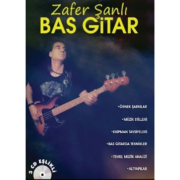 Bas Gitar - 3 Cd Eşlikli - Zafer Şanlı