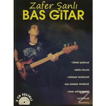 Bas Gitar - 3 Cd Eşlikli - Zafer Şanlı