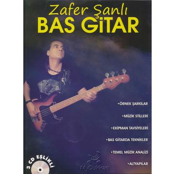 Bas Gitar - 3 Cd Eşlikli - Zafer Şanlı