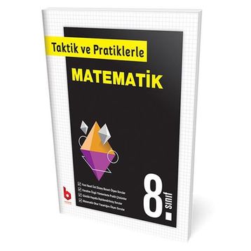 Basamak Yayınları 8. Sınıf Matematik Taktik ve Pratiklerle Soru Bankası