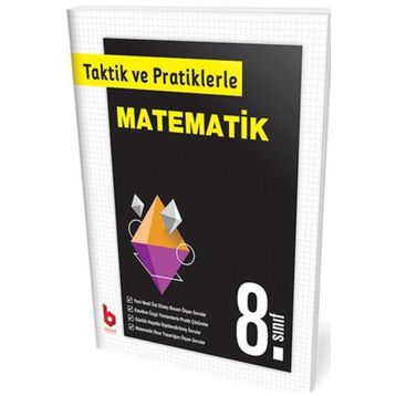 Basamak Yayınları 8. Sınıf Matematik Taktik ve Pratiklerle Soru Bankası