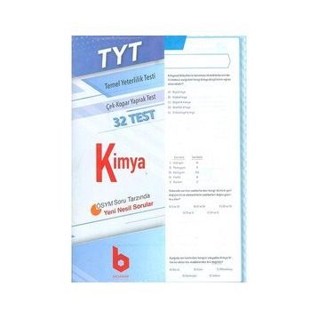 Basamak Yayınları Tyt Kimya Yaprak Test