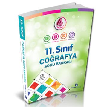 Başarıyorum Yayınları 11. Sınıf 4 Adımda Coğrafya Soru Bankası