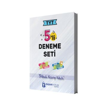 Başarıyorum Yayınları TYT 5 Deneme Seti