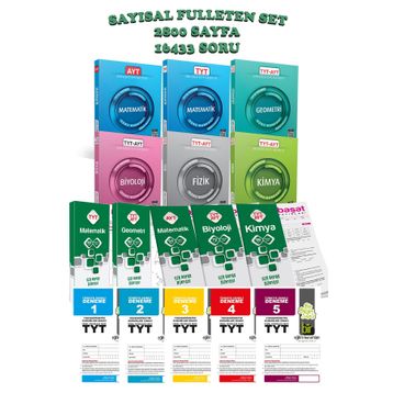 Başat Yayınları Tyt Ayt Sayısal Fulleten Set