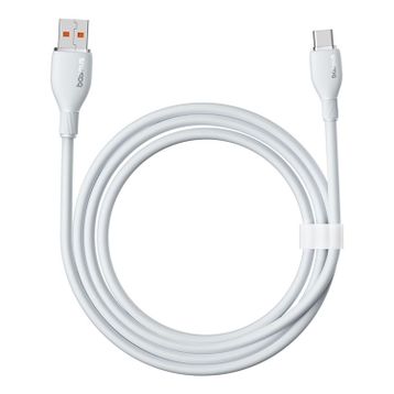 Baseus 1.2 mt Beyaz Pudding USB-A to Type-C Hızlı Şarj Kablosu