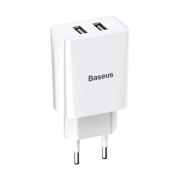 Baseus 10.5W Siyah Speed Mini Dual Seyahat Şarjı