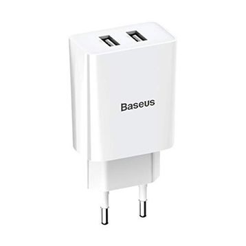 Baseus 10.5W Siyah Speed Mini Dual Seyahat Şarjı