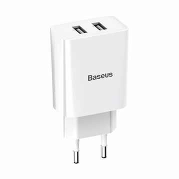 Baseus 10.5W Siyah Speed Mini Dual Seyahat Şarjı