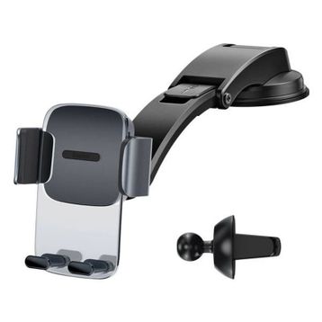 Baseus 2 In 1 Torpido Üstü Ve Havalandırma Araç İçi Telefon Tutucu