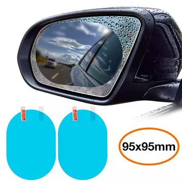 Baseus 95x95 mm 2 Adet Set Araç Oto Yan Dikiz Ayna Yağmur Su Kaydırıcı Sis Önleyici Film