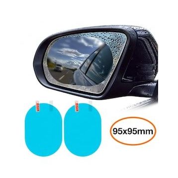 Baseus 95x95 mm 2 Adet Set Araç Oto Yan Dikiz Ayna Yağmur Su Kaydırıcı Sis Önleyici Film