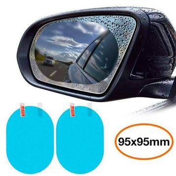 Baseus 95x95 mm 2 Adet Set Araç Oto Yan Dikiz Ayna Yağmur Su Kaydırıcı Sis Önleyici Film