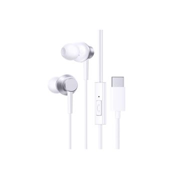 Baseus A00164300213-Z1 Encok CZ11 Beyaz USB-C Mikrofonlu Kulak İçi Kablolu Kulaklık